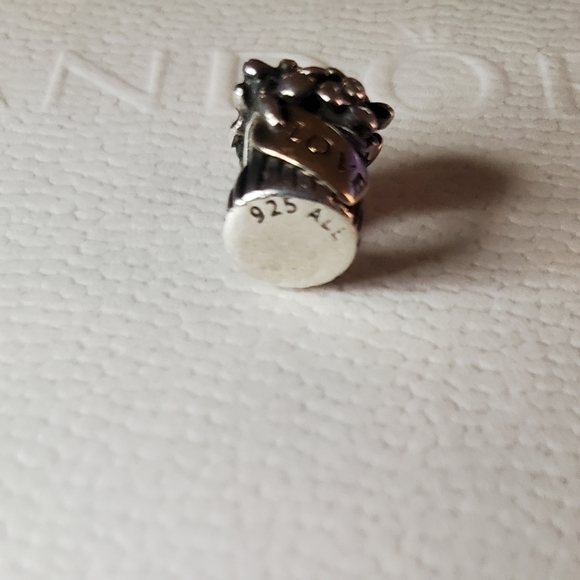 Pandora Bouquet of Flowers Charm with 14k Gold love tag - Picture 6 of 11